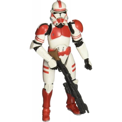 해즈브로 Hasbro Star Wars - Revenge of the Sith Clone Trooper (Quick-Draw Attack!) (Red) Shock Trooper