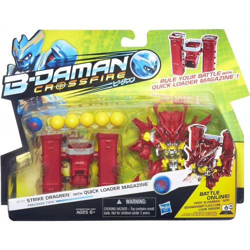 해즈브로 Hasbro B-Daman Strike Dragren with Quick Loader Magazine