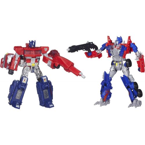 해즈브로 Hasbro Transformers 4 Age of Extinction Exclusive Evolution Action Figure 2-Pack Optimus Prime