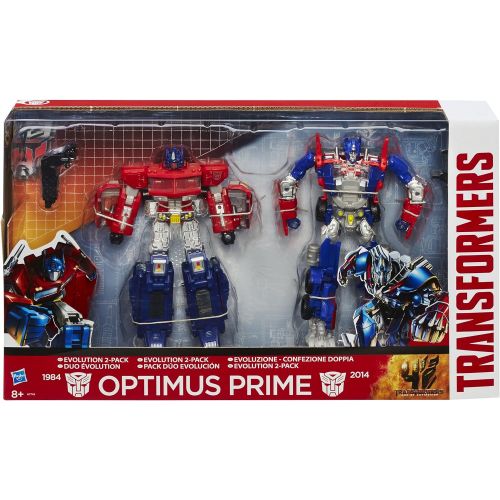 해즈브로 Hasbro Transformers 4 Age of Extinction Exclusive Evolution Action Figure 2-Pack Optimus Prime