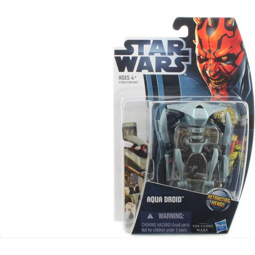 해즈브로 Hasbro Star Wars Clone Wars Animated 2012 Figure Aqua Droid #10