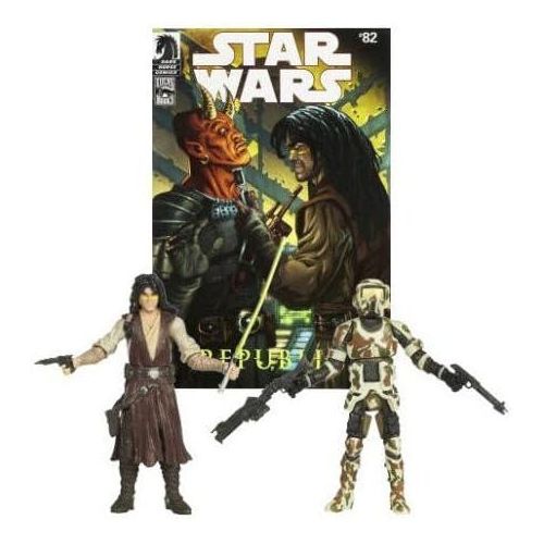 해즈브로 Hasbro Commander Faie And Guinlan Vos Star Wars Comic Packs Action Figures