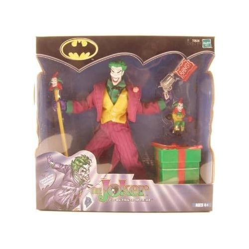 해즈브로 Hasbro The Joker 2001 8-Inch Fully Poseable Action Figure with Cloth Costume