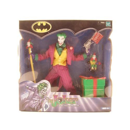 해즈브로 Hasbro The Joker 2001 8-Inch Fully Poseable Action Figure with Cloth Costume