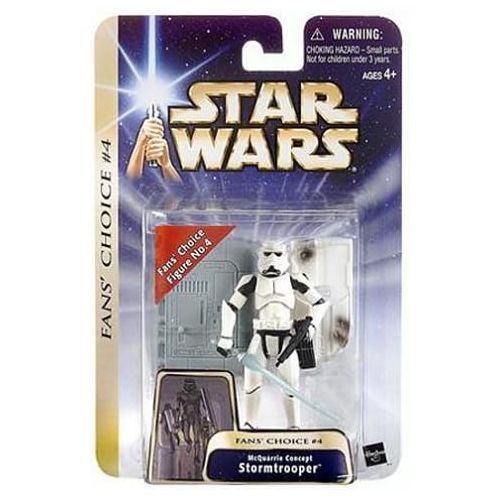 해즈브로 Hasbro Star Wars Fans Choice Number 4 - Mcquarrie Concept Stormtrooper Action Figure