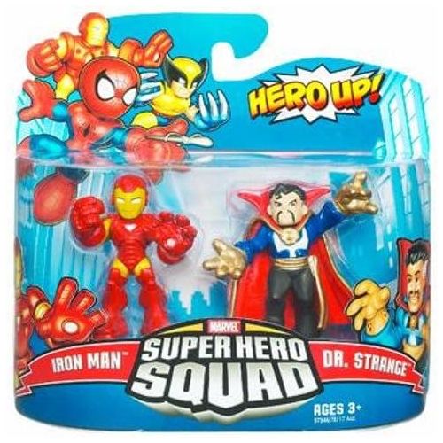 해즈브로 Hasbro Marvel Superhero Squad Series 18 Mini 3 Inch Figure 2Pack Iron Man Dr. Strange