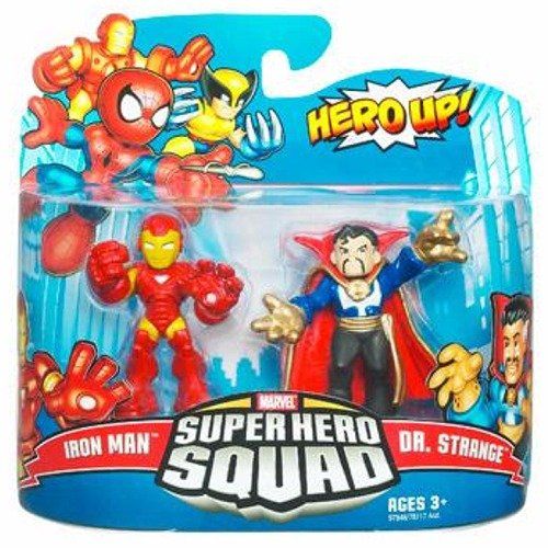 해즈브로 Hasbro Marvel Superhero Squad Series 18 Mini 3 Inch Figure 2Pack Iron Man Dr. Strange