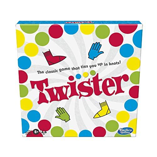 해즈브로 Hasbro Gaming Twister Game for Kids Ages 6 and Up