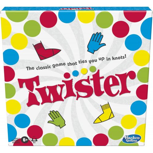 해즈브로 Hasbro Gaming Twister Game for Kids Ages 6 and Up