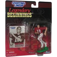 Hasbro 1998 Legendary Begginnings Starting Lineup - Joe Namath - University of Alabama