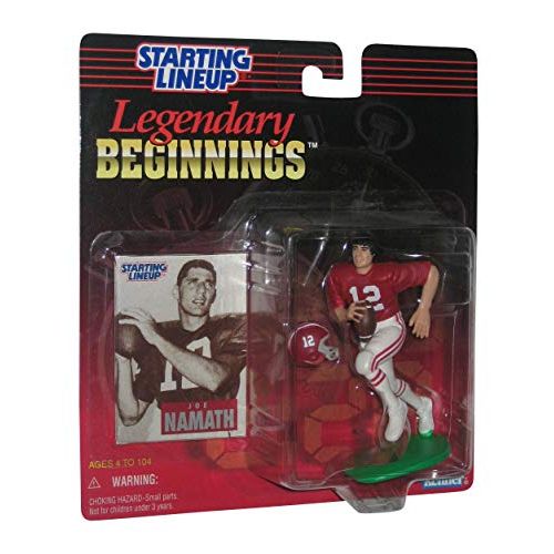 해즈브로 Hasbro 1998 Legendary Begginnings Starting Lineup - Joe Namath - University of Alabama