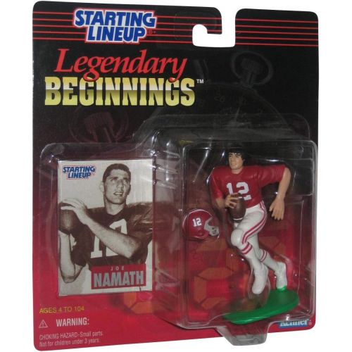 해즈브로 Hasbro 1998 Legendary Begginnings Starting Lineup - Joe Namath - University of Alabama