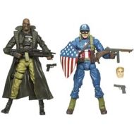 Hasbro MARVEL LEGENDS 2 PK FIGURE - ULTIMATE CAPTAIN AMERICA & NCK FURY