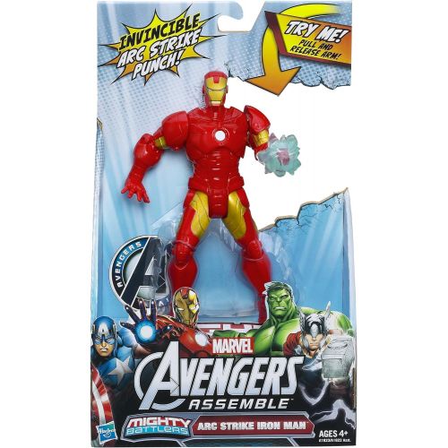 해즈브로 Hasbro Marvel Mighty Battlers Arc Strike Iron Man Figure