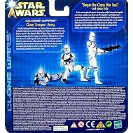 Hasbro Star Wars Clone Wars : Clone Trooper Army w. Green Sergeant