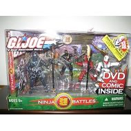 Hasbro G.I. Joe: Ninja Battles - Action Figures & Comic & DVD