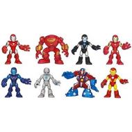 Hasbro Marvel Playskool Heroes Iron Man Adventures Exclusive Figure 8-Pack Hall Of Armor