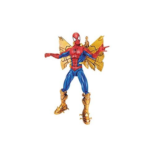 해즈브로 Hasbro Spider-Man Trilogy: Classic Heroes Spider-Man with Snap on Rocket Armor Action Figure