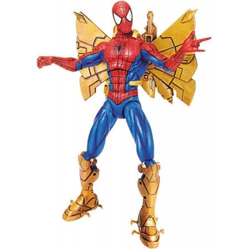 해즈브로 Hasbro Spider-Man Trilogy: Classic Heroes Spider-Man with Snap on Rocket Armor Action Figure