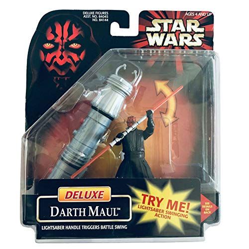 해즈브로 Hasbro Star Wars: Episode 1 Deluxe Darth Maul Action Figure