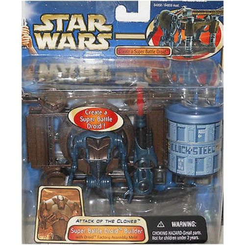 해즈브로 Hasbro Star Wars: Episode 2 Deluxe Super Battle Droid Builder Action Figure