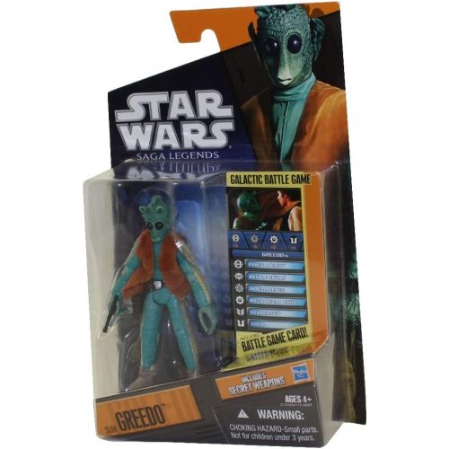 해즈브로 Hasbro Star Wars 2010 Saga Legends Action Figure SL No. 04 Greedo