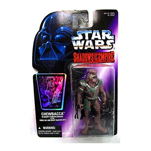 해즈브로 Hasbro Star Wars Shadows of the Empire Chewbacca in Bounty Hunter Disguise Action Figure