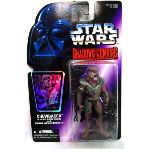 해즈브로 Hasbro Star Wars Shadows of the Empire Chewbacca in Bounty Hunter Disguise Action Figure