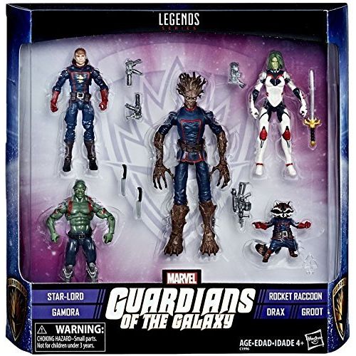 해즈브로 Hasbro Marvel Legends Guardians of the Galaxy 3.75 Inch Action Figure Set