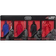 Hasbro Star Wars The Black Series Guard Action Figure 4 Pack Exclusive Senate, Imperial Royal, Emperors Shadow and Elite praetorian