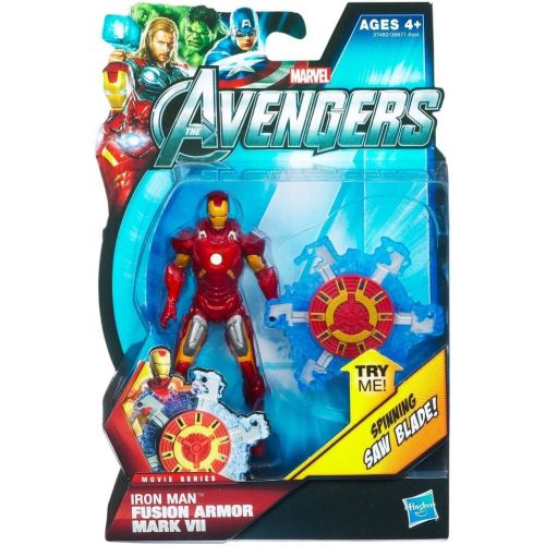 해즈브로 Hasbro The Avengers 2012 Movie Series Iron Man Fusion Armor Mark VII 4 inch Action figure