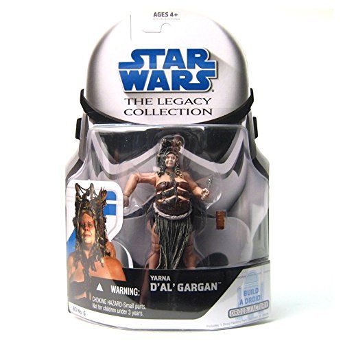 해즈브로 Hasbro Star Wars 2008 Legacy Collection Yarna DAl Gargan Action Figure 3.75 Inches