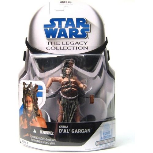 해즈브로 Hasbro Star Wars 2008 Legacy Collection Yarna DAl Gargan Action Figure 3.75 Inches