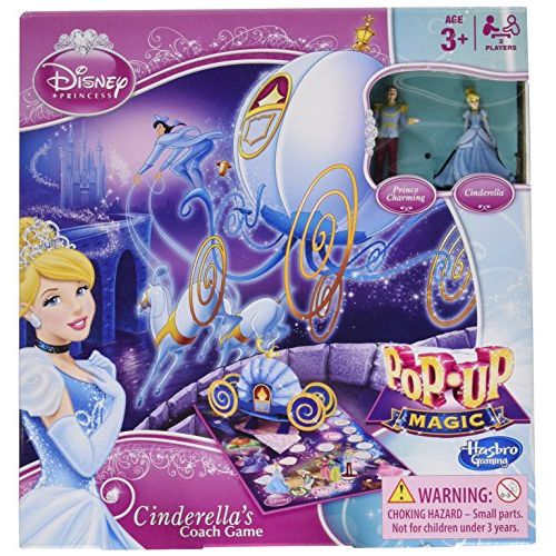 해즈브로 Hasbro Gaming Disney Princess Pop Up Magic Coach Game