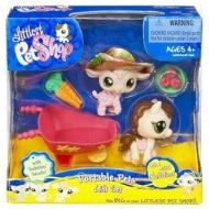 Hasbro Littlest Pet Shop Exclusive Cuddliest Portable Gift Set Pink Sheep & Horse