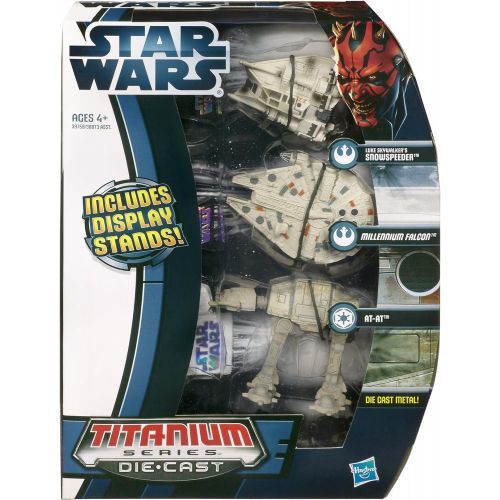 해즈브로 Hasbro Star Wars Die Cast Titanium Vehicle - Episode V SNOWSPEEDER