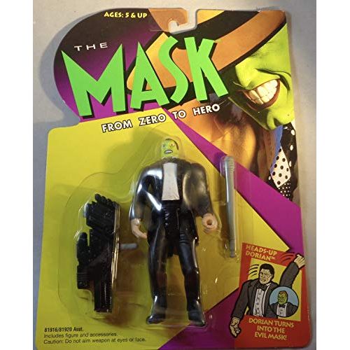 해즈브로 Hasbro The Mask 5 Peter Greene as Heads-Up Dorian Action Figure Movie: From Zero to Hero