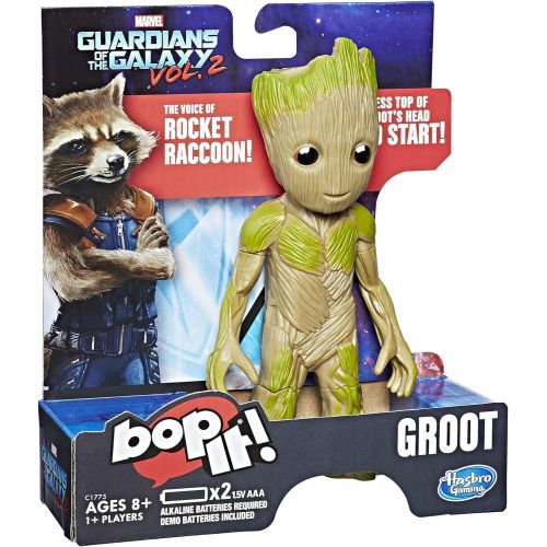 해즈브로 Hasbro Gaming Marvel Groot Bop It Game