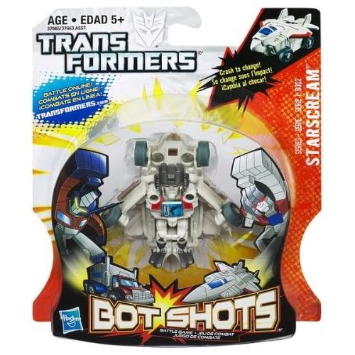 해즈브로 Hasbro Transformers Series 1 Bot Shots Battle Game Figure - Star Scream G1 Colors
