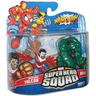 Hasbro Marvel Superhero Squad Series 18 Mini 3 Inch Figure 2Pack Falcon Hulk