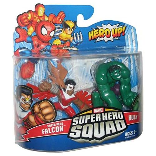 해즈브로 Hasbro Marvel Superhero Squad Series 18 Mini 3 Inch Figure 2Pack Falcon Hulk