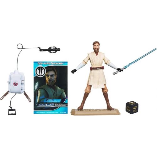 해즈브로 Hasbro Star Wars 2012 Clone Wars Action Figure CW No. 12 ObiWan Kenobi