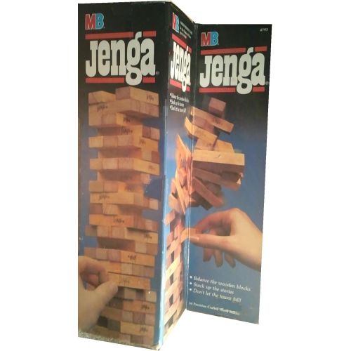 해즈브로 Hasbro Milton Bradley Jenga (1986 Edition)