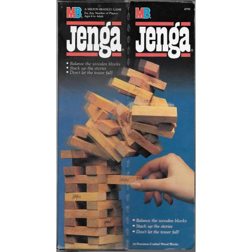 해즈브로 Hasbro Milton Bradley Jenga (1986 Edition)