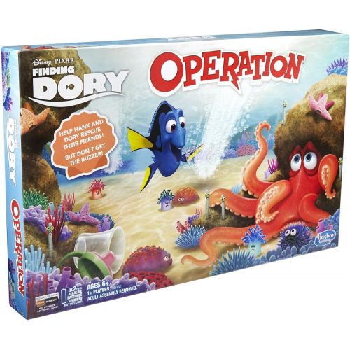 해즈브로 Hasbro Gaming Operation Game: Disney-Pixar Finding Dory Edition