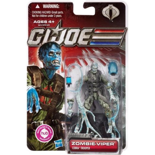 해즈브로 Hasbro G.I. Joe 30th Anniversary 3 3/4 Inch Action Figure Zombie Viper Cobra Trooper