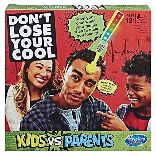 해즈브로 Hasbro Gaming Don’t Lose Your Cool Kids vs Parents Interactive Game Family Toy WLM8 68935