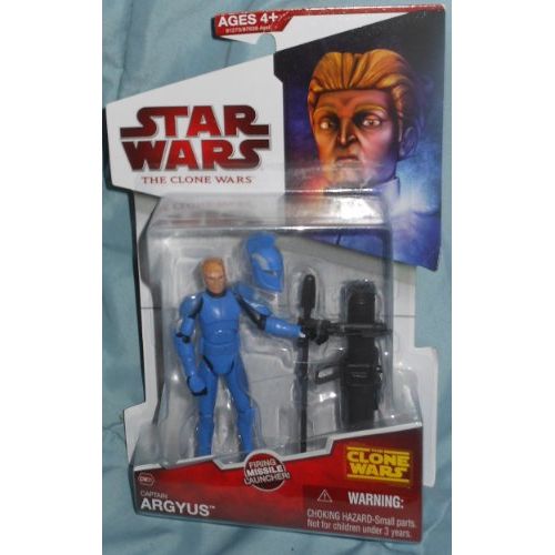 해즈브로 Hasbro Star Wars The Clone Wars Captain Argyus Figure CW31 - 3-3/4 Inch Scale Action Figure