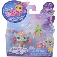 Hasbro Littlest Pet Shop, Fairies, Shimmering Sky, Sunscape Fairy and Ladybug #2704 ...