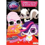 Hasbro Littlest Pet Shop Jumbo Coloring & Activity Book - Run Way Ready!